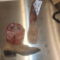 New MEN Rare ARIAT Cowboy BOOTS BOTA work Botas Size 10 Only $120!!!