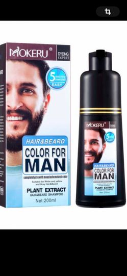 Tinte Shampoo Para Hombre