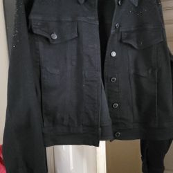  Denim Jacket Black 