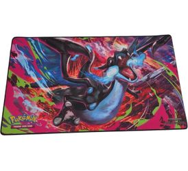 Pokemon Phantasmal Flames Charizard MEGA X UPC Play Mat - Rubber Playmat