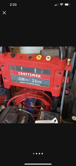 Craftsman Pressure Washer