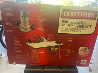 1 3/4 HP Craftsman Router/Table combo