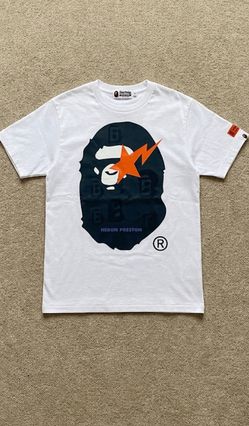 Bape lighting bolt tee