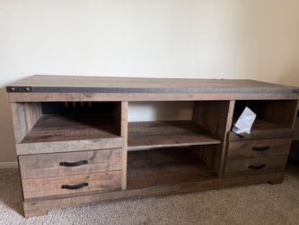 Signature Design by Ashley Rustic TV Stand