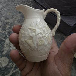 Belleek 4 Inch Pitcher