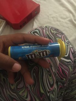 M & M Portable Charger 🔌💛
