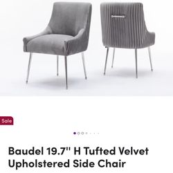 Brand New Gray Chairs 