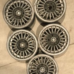 5 Bmw 320is turbine rims 4x100 2002 1600