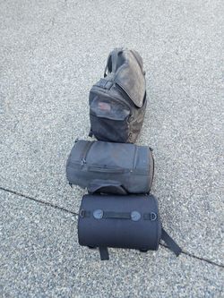 Motorcycle storage gear