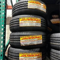 205/45/16 Arroyo Grand Sport A/S 87W Tires