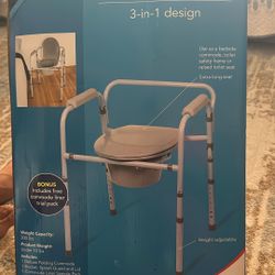 3 In 1 Folding Commode 