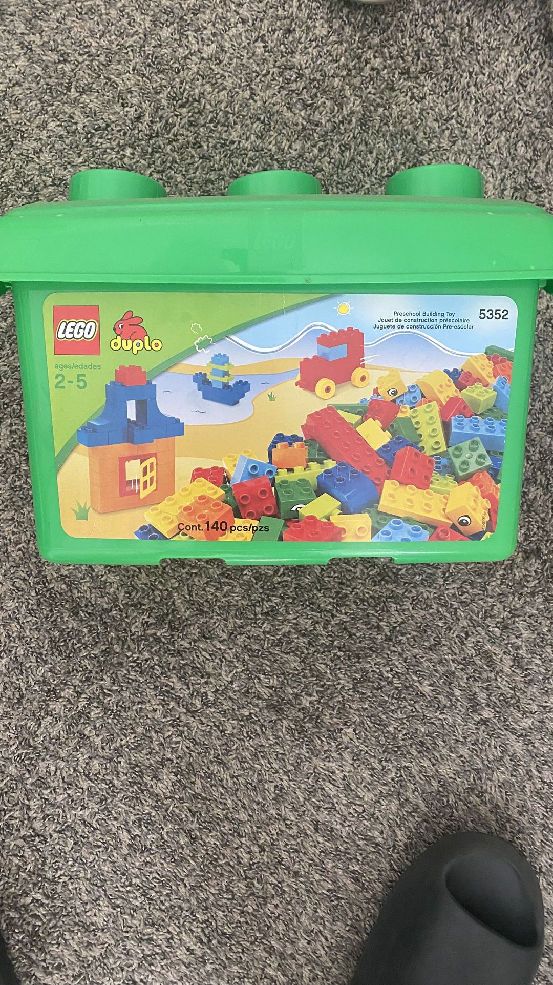Kids Lego Set And Box