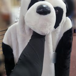 Fun Panda Faux Fur Coat 