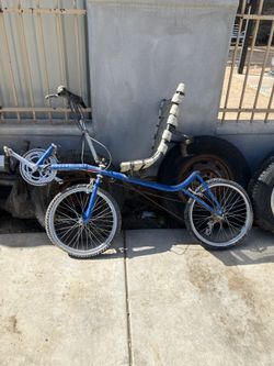 Sit down bike