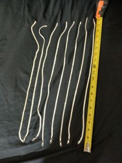20" silver necklace, 925 stamped