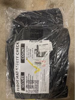Lexus NX all weather floor mats, BLACK