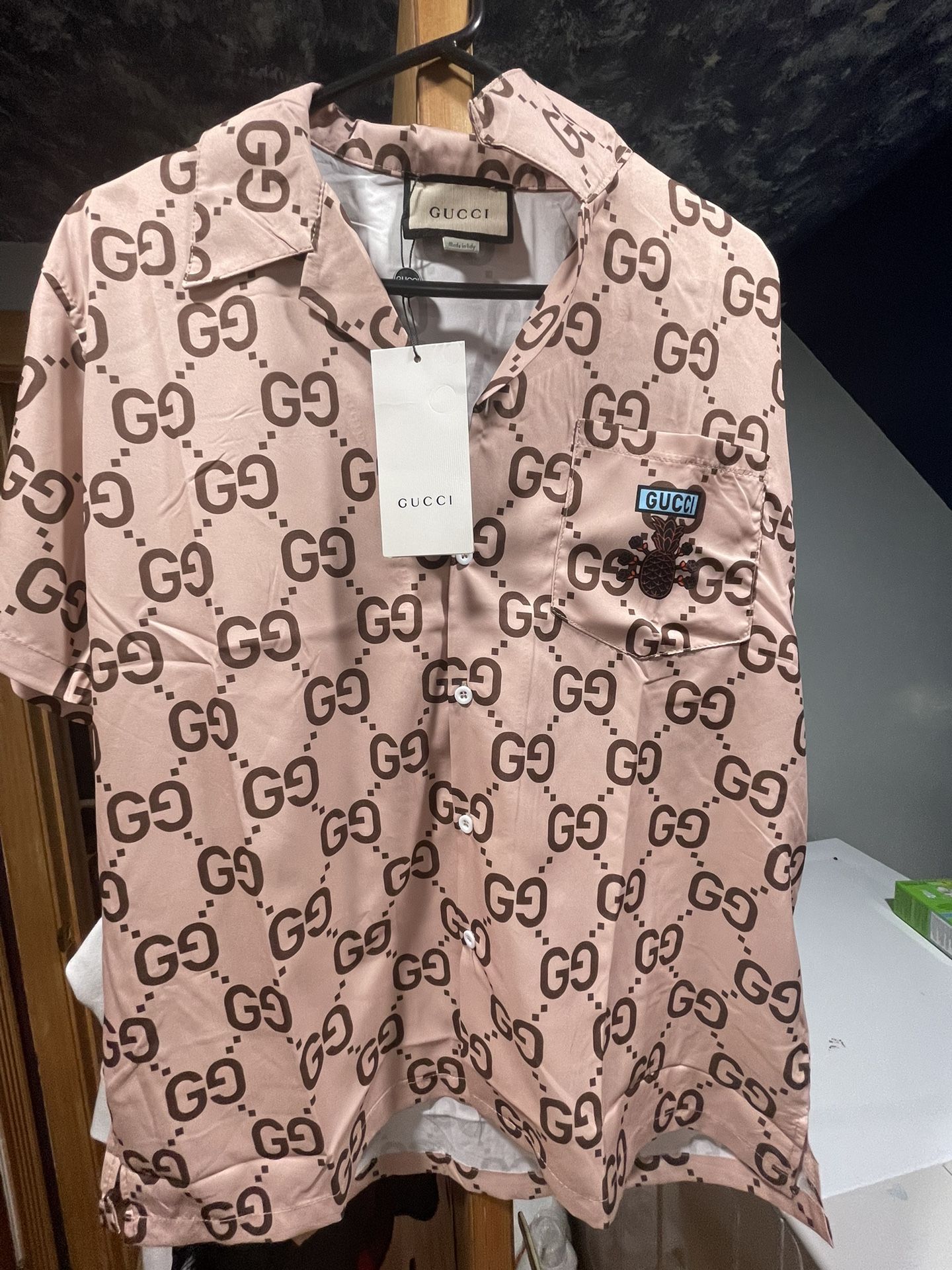 Gucci Buttoned Vacation Shirt 