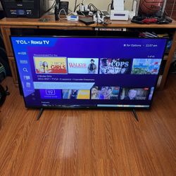 TCL 4K 55” Roku Tv