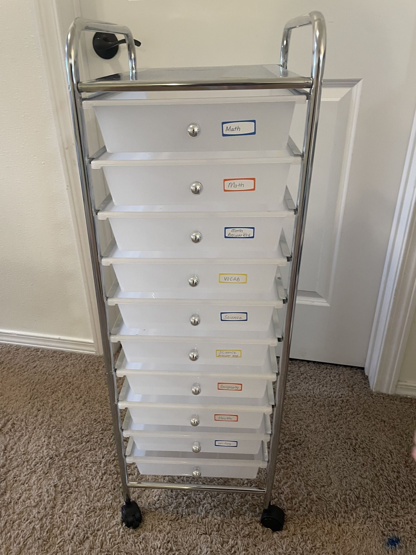 10 Drawer Cart