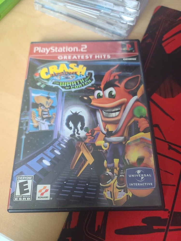 Playstation 2 Game Crash Bandicoot The Wrath Of Cortex