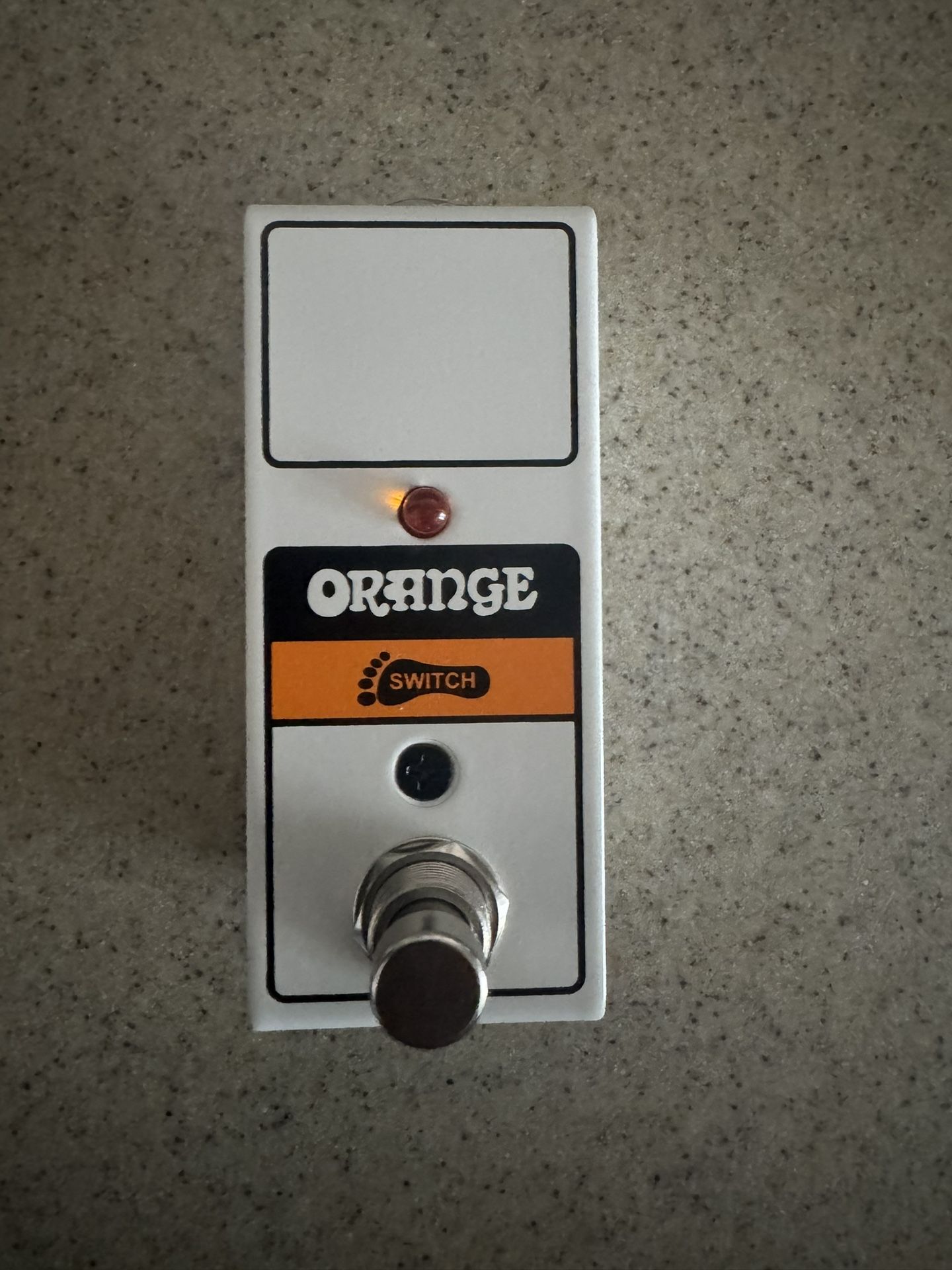 Orange Amplifier Distortion Pedal