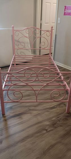 Pink Twin Bed Frame