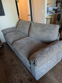 Couches plus ottoman set looking for all offers!