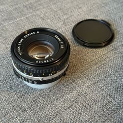 Nikon Series E 50mm f/1.8 AIS Manual