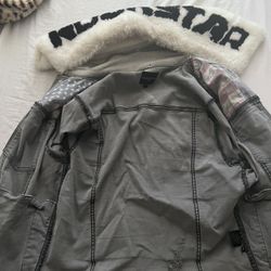 Rockstar Jean Jacket (Grey)