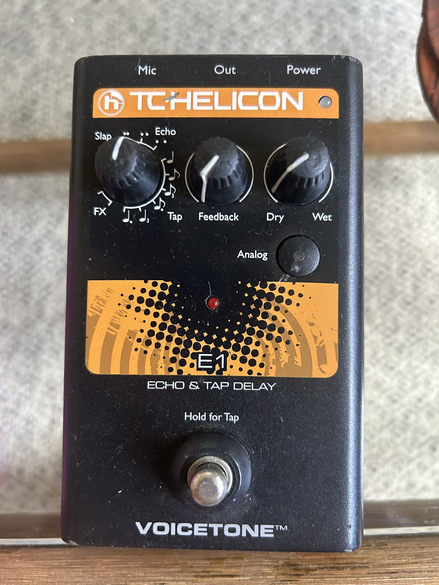 TC HELICON VOCAL TAP AND DELAY $150