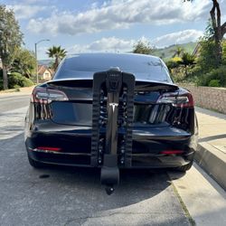 Tesla Hanging Hitch Rack