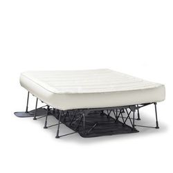 Ez Inflatable Electric Folding Queen Air Mattress Bed 36x80