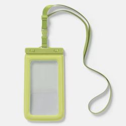 heyday Green Water-Resistant Crossbody Case with Strap for any phone