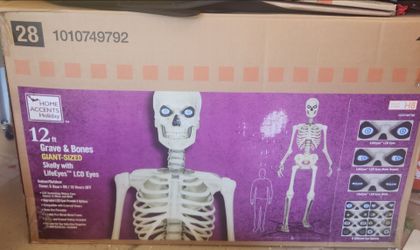 12 FT Giant-Sized Skelly with