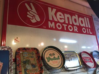Kendall Motor Oil metal sign