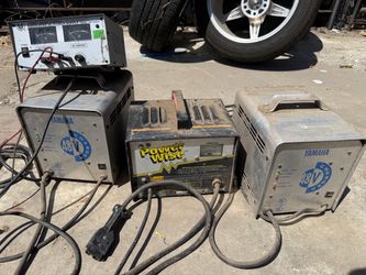 Yamaha 48v and power wise. Charger