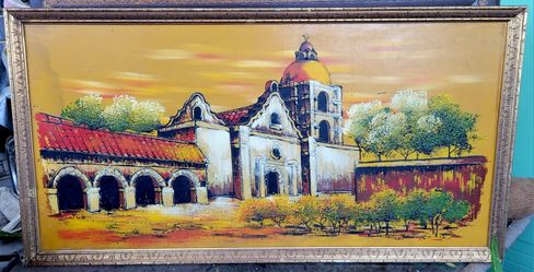 Vintage Spanish Picture Frame