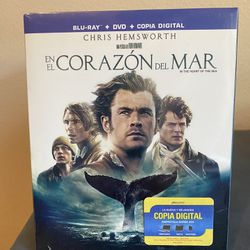 Heart Of The Sea Blu-Ray DVD Unopened 
