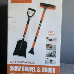 Snow Shovel And Brush