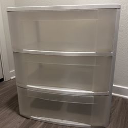 Plastic 3 Drawers 