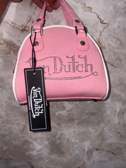 Pink Von Dutch Tiny Bowling Bag