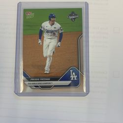 2025 Topps Now Freddie Freeman SP