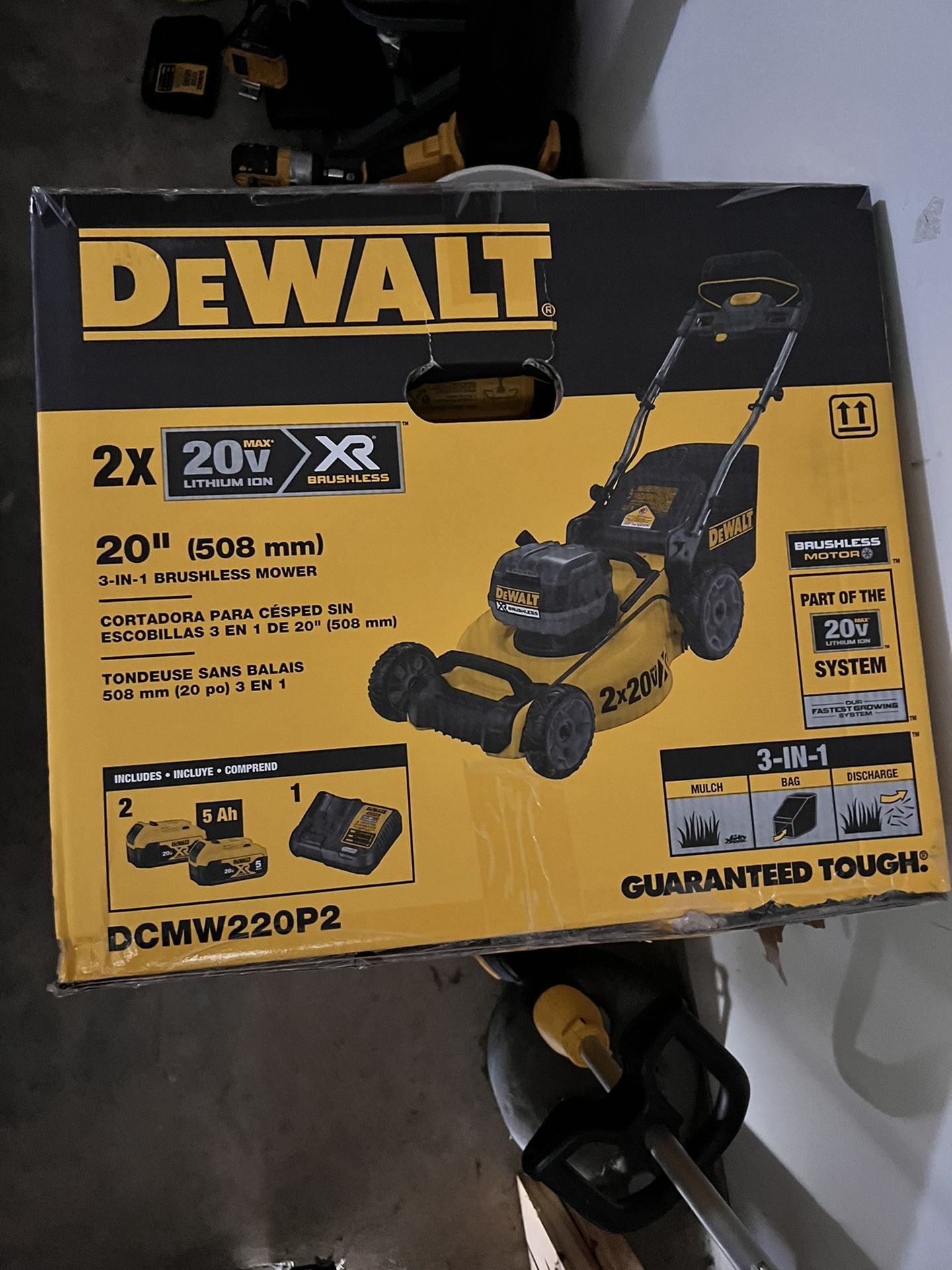 DeWalt Battery lawnmower