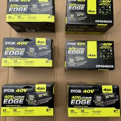 Ryobi 40V Lithium-Ion 4.0 Ah Battery 100ea