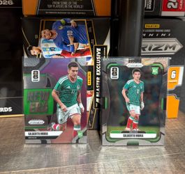 Gilberto Mora Mexico World Cup Rookie soccer cards