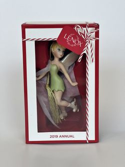 Lenox Disney 2019 Ornament Figurine Fairy Pixie Christmas