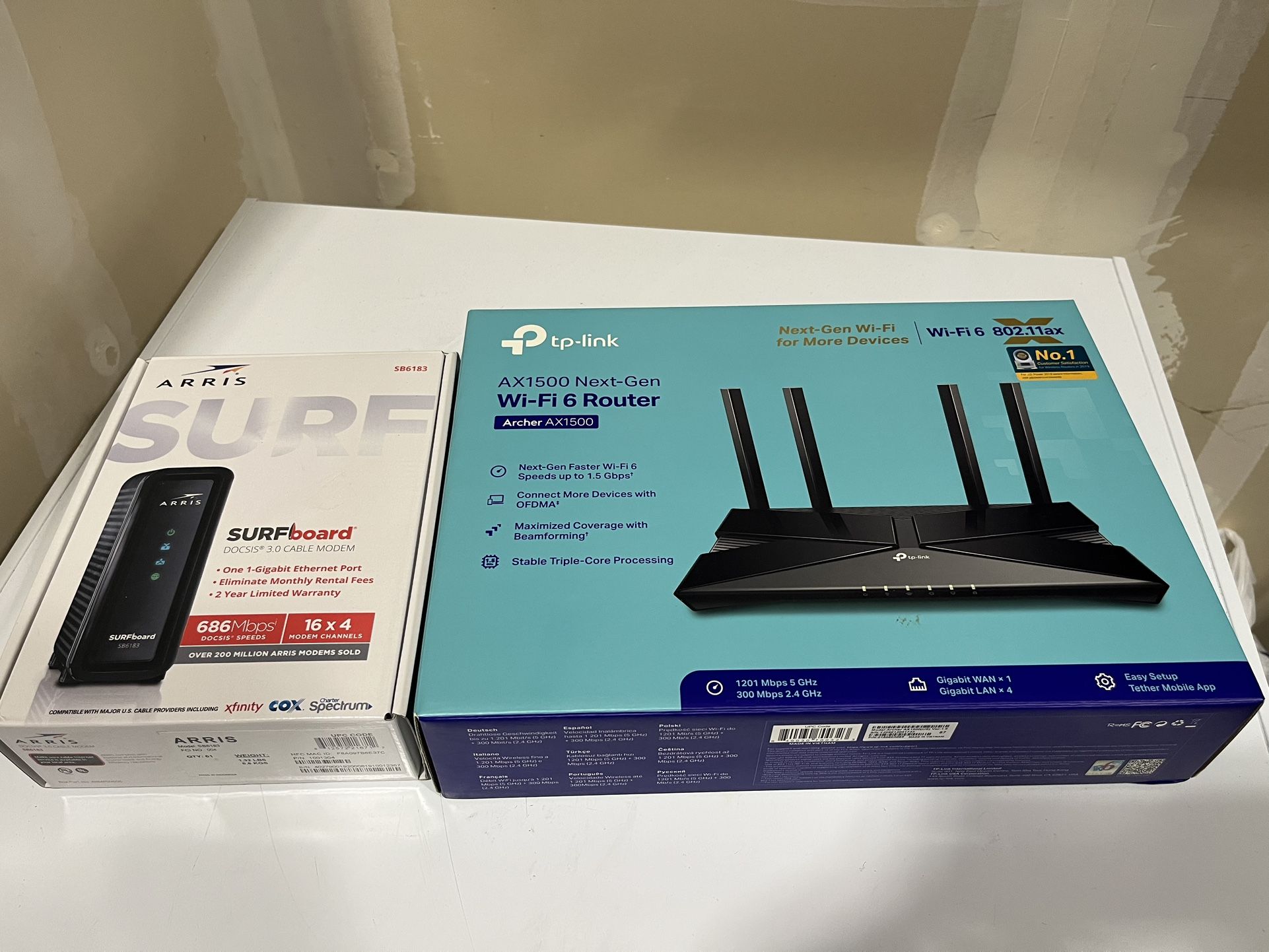 Modem And Router
