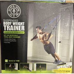 Suspended Body Weight Trainer For Men/Women - New In Box.