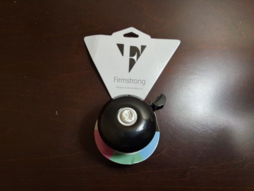 Firmstrong Classic Beach Cruiser Bicycle Bell – Black, Stylish & Loud