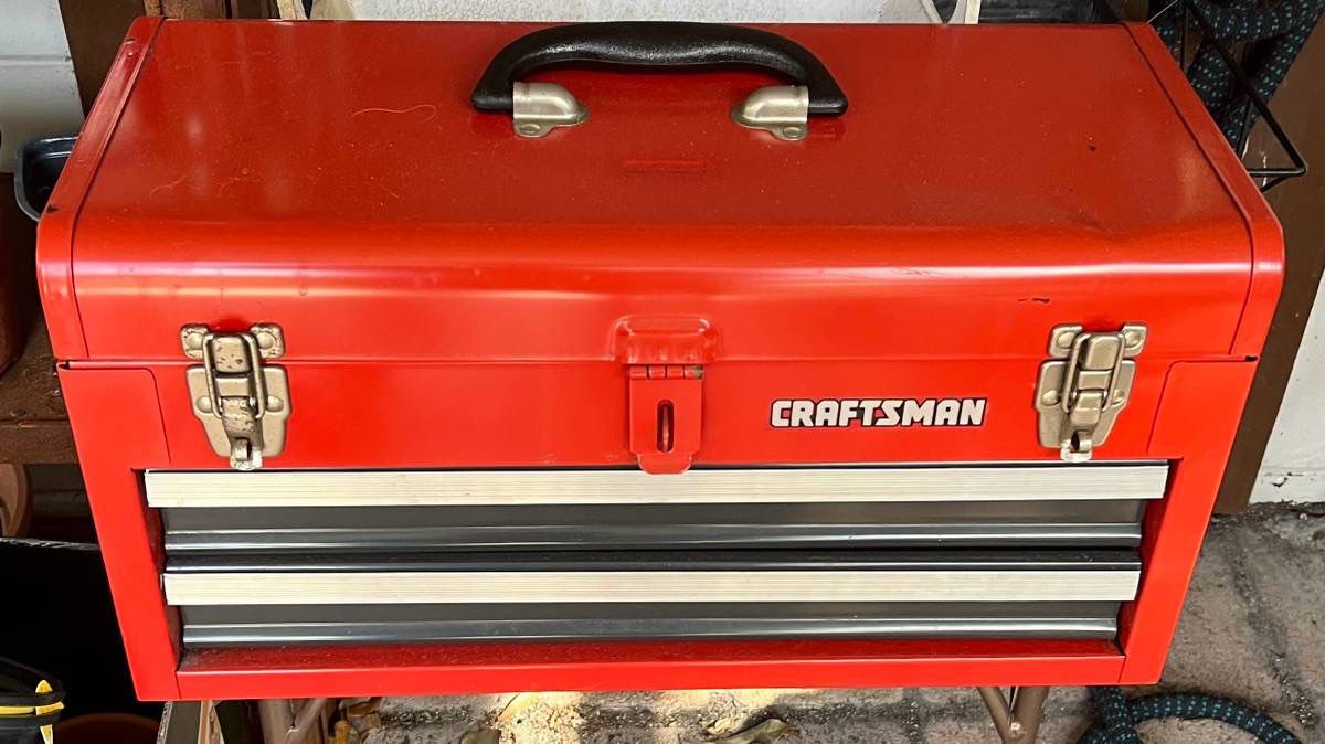 2 Drawer Craftsman Toolbox VG condition